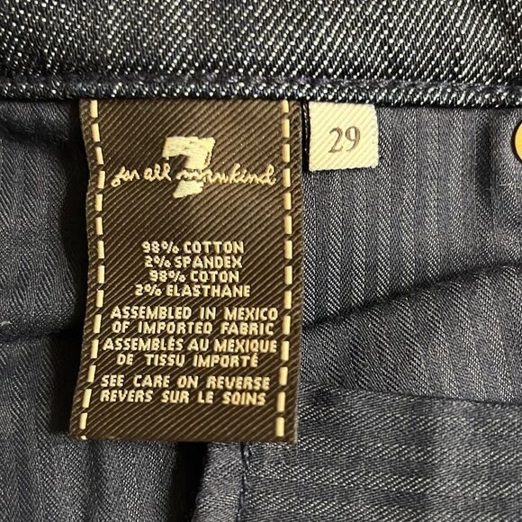 7 FAM Roxanne Jeans Sz 29 - Picture 10 of 10